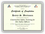 CONSTRUCTION OCCUPATIONAL SAFETY & HEALTH