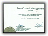 LOSS CONTROL MANAGEMENT