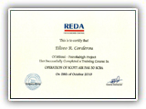 TECHNICAL TRAINING CERTIFICATION